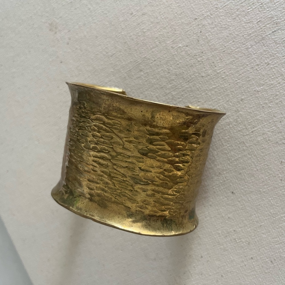 Vintage gold cuff